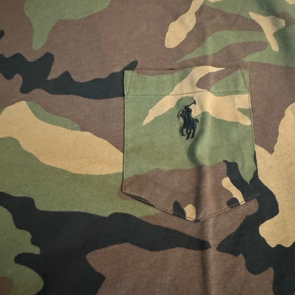 Polo Ralph Lauren Men’s Classic Fit Camo Jersey Pocket T-Shirt, XL - Picture 5 of 8